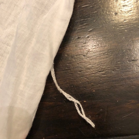 Rebecca Taylor beautiful white sheer blouse 4 - Picture 2 of 7